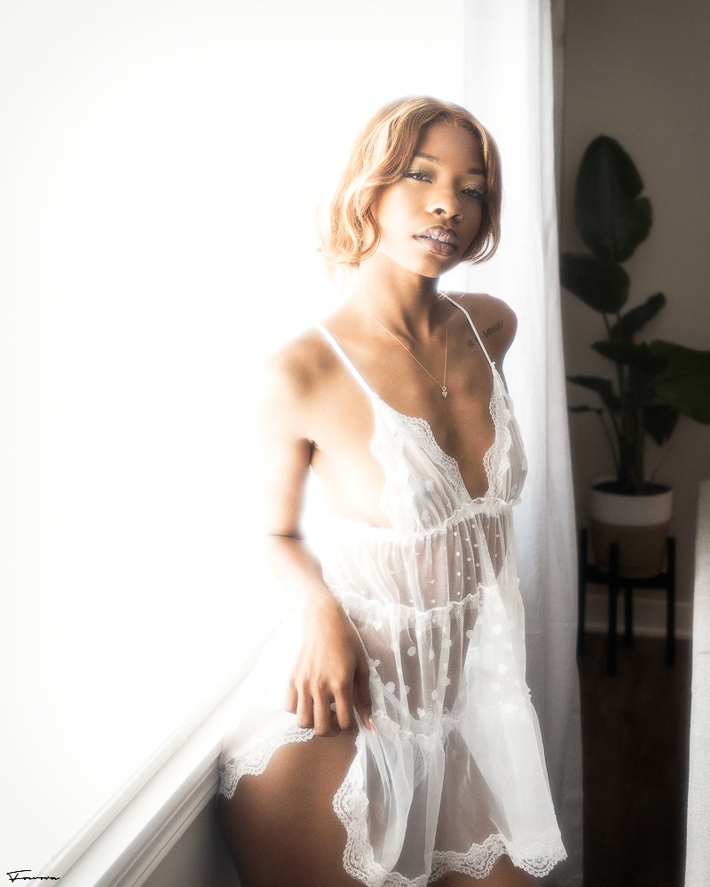 The Wẹ̀mímọ́ Lingerie Nightdress Set